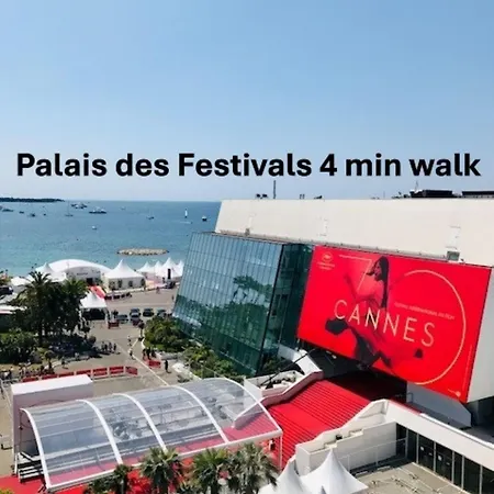 Luxueux 3 Balcon, Carre D'or- Coeur De A3b129 Κάννες